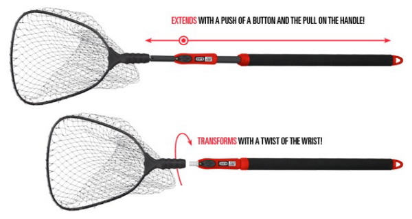 Product Review-EGO S2 Slider Landing Net - Wrightsville Beach Fishing  Report with Capt. Jot Owens